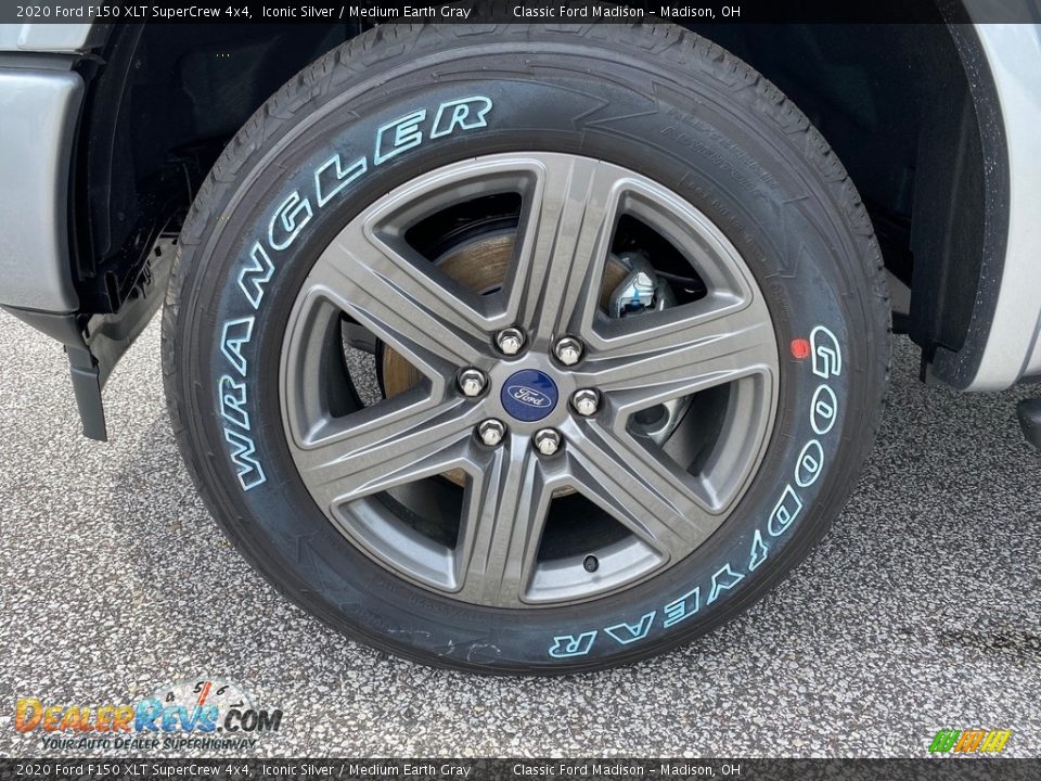 2020 Ford F150 XLT SuperCrew 4x4 Iconic Silver / Medium Earth Gray Photo #6