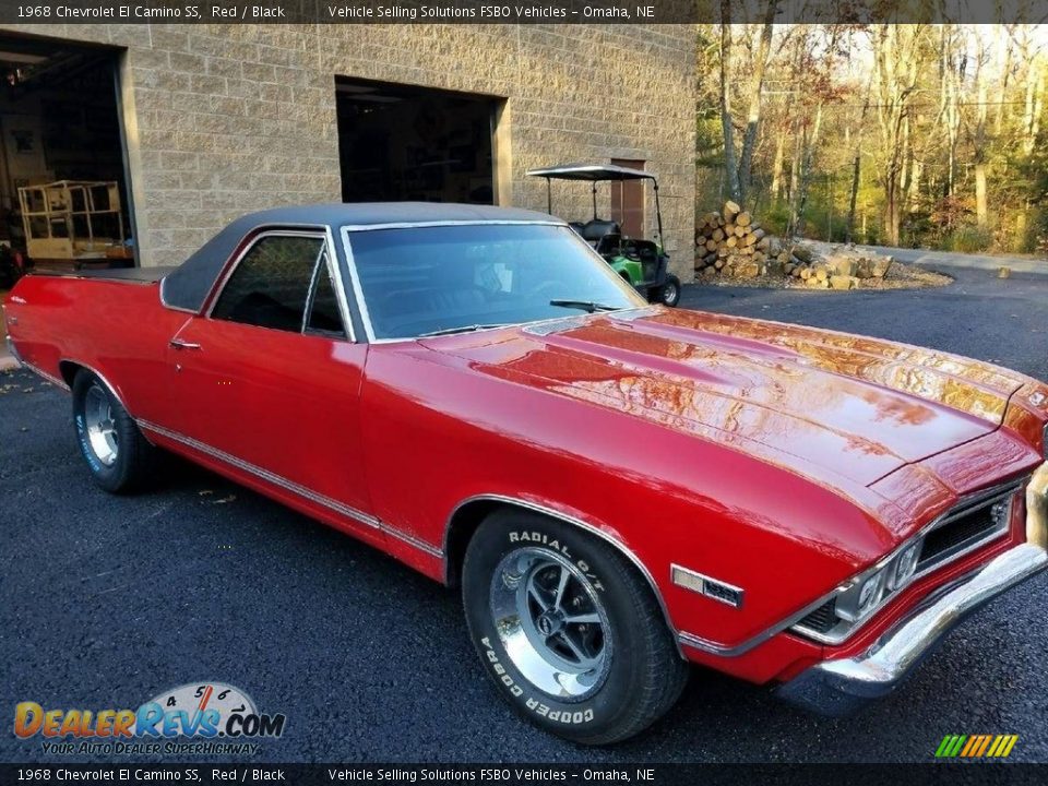 Front 3/4 View of 1968 Chevrolet El Camino SS Photo #1