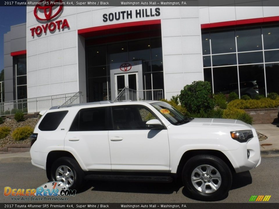 2017 Toyota 4Runner SR5 Premium 4x4 Super White / Black Photo #2