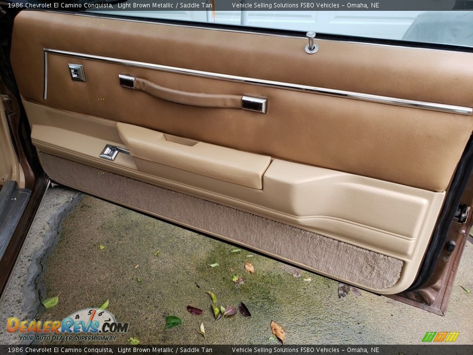 Door Panel of 1986 Chevrolet El Camino Conquista Photo #9