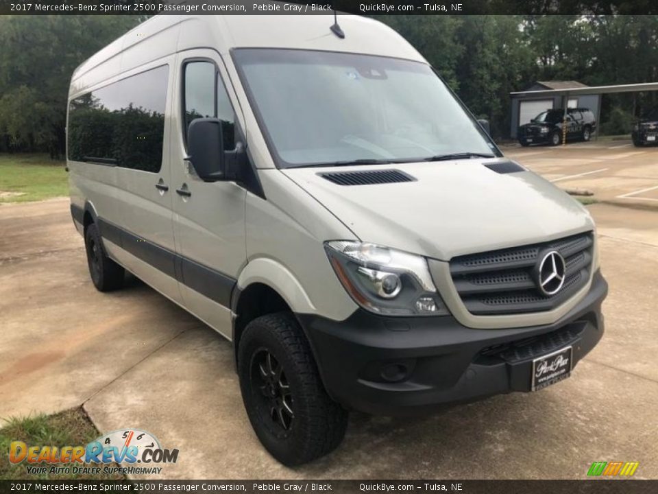 Pebble Gray 2017 Mercedes-Benz Sprinter 2500 Passenger Conversion Photo #1