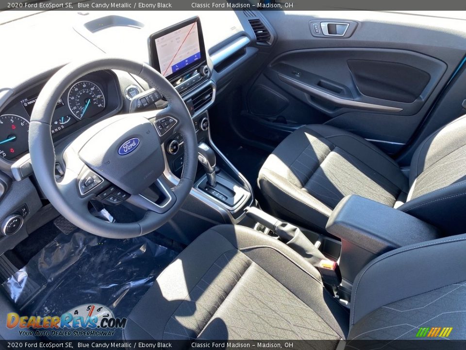 2020 Ford EcoSport SE Blue Candy Metallic / Ebony Black Photo #4