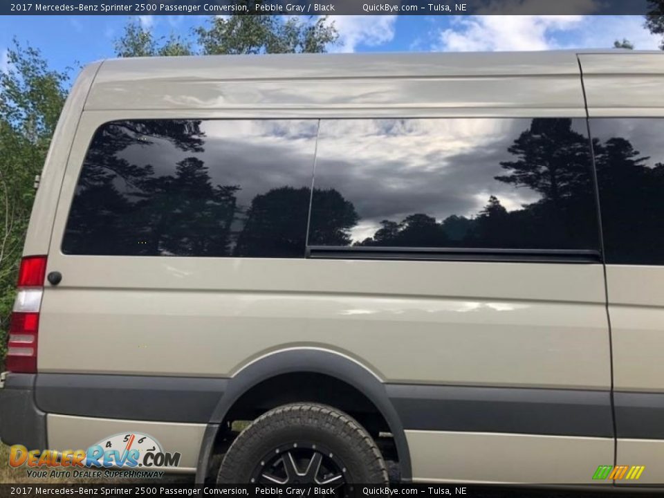 2017 Mercedes-Benz Sprinter 2500 Passenger Conversion Pebble Gray / Black Photo #4