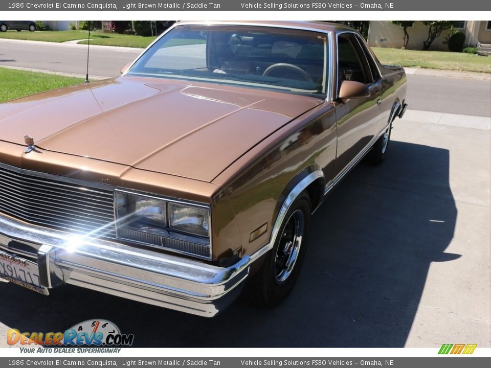 Light Brown Metallic 1986 Chevrolet El Camino Conquista Photo #14