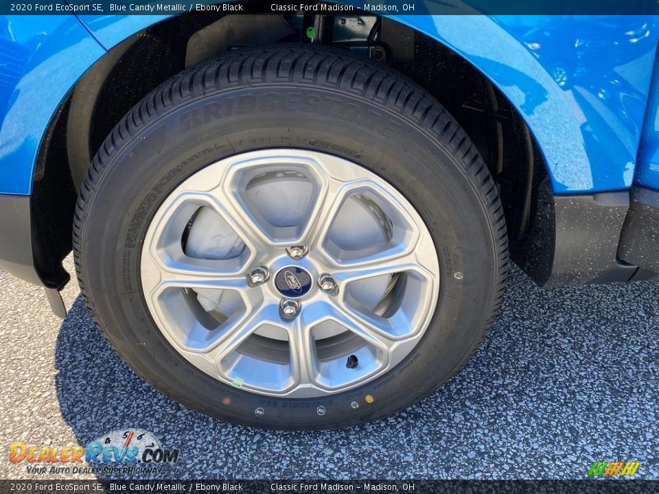 2020 Ford EcoSport SE Blue Candy Metallic / Ebony Black Photo #6