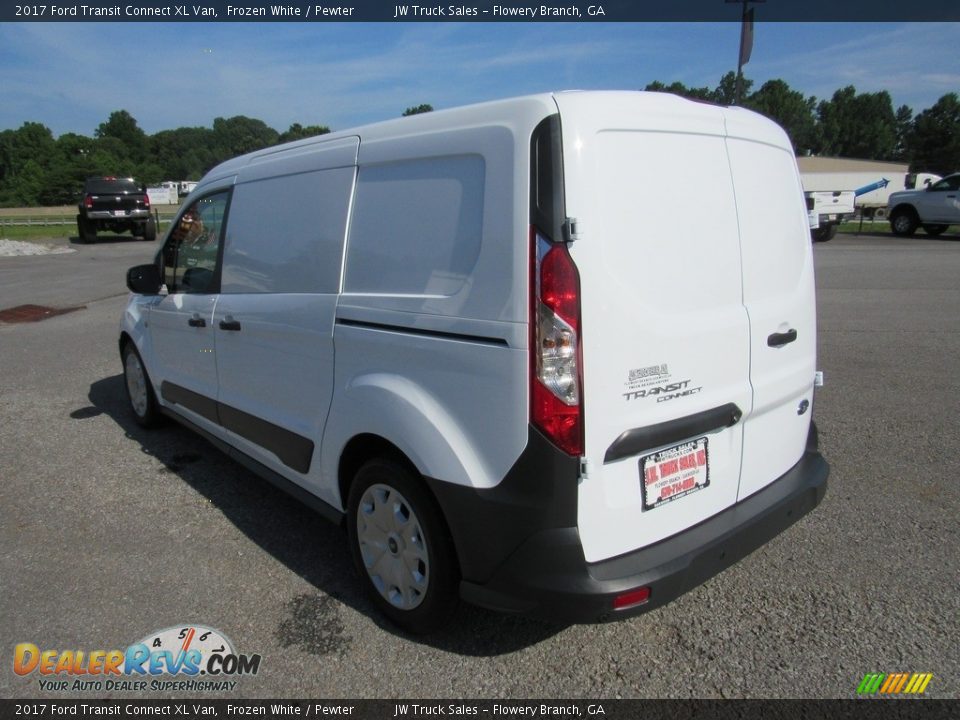 2017 Ford Transit Connect XL Van Frozen White / Pewter Photo #5