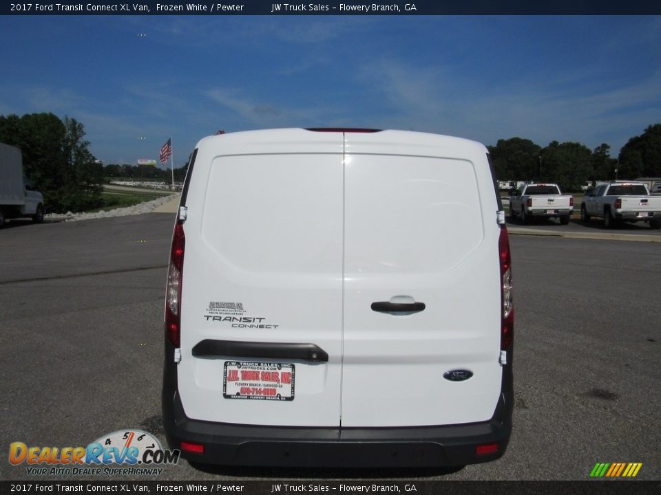 2017 Ford Transit Connect XL Van Frozen White / Pewter Photo #6