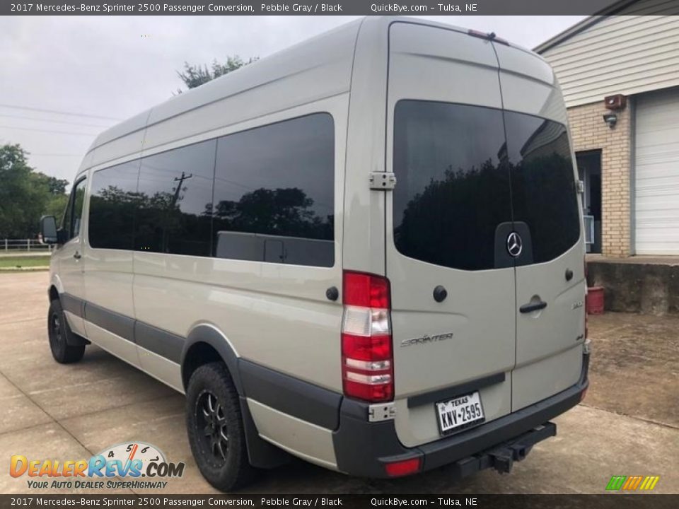 2017 Mercedes-Benz Sprinter 2500 Passenger Conversion Pebble Gray / Black Photo #7