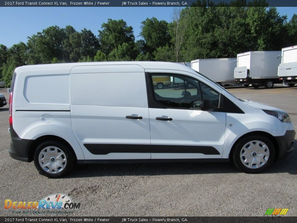 2017 Ford Transit Connect XL Van Frozen White / Pewter Photo #11