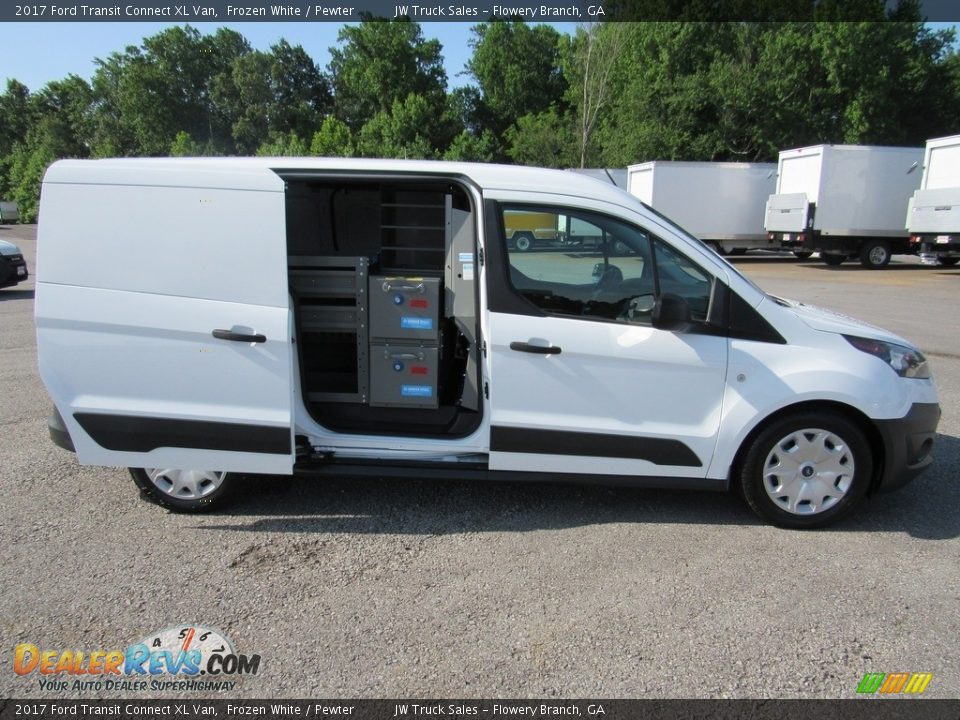 2017 Ford Transit Connect XL Van Frozen White / Pewter Photo #12