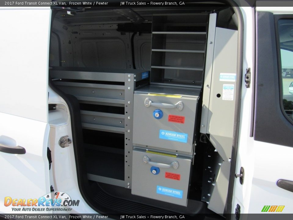 2017 Ford Transit Connect XL Van Frozen White / Pewter Photo #13