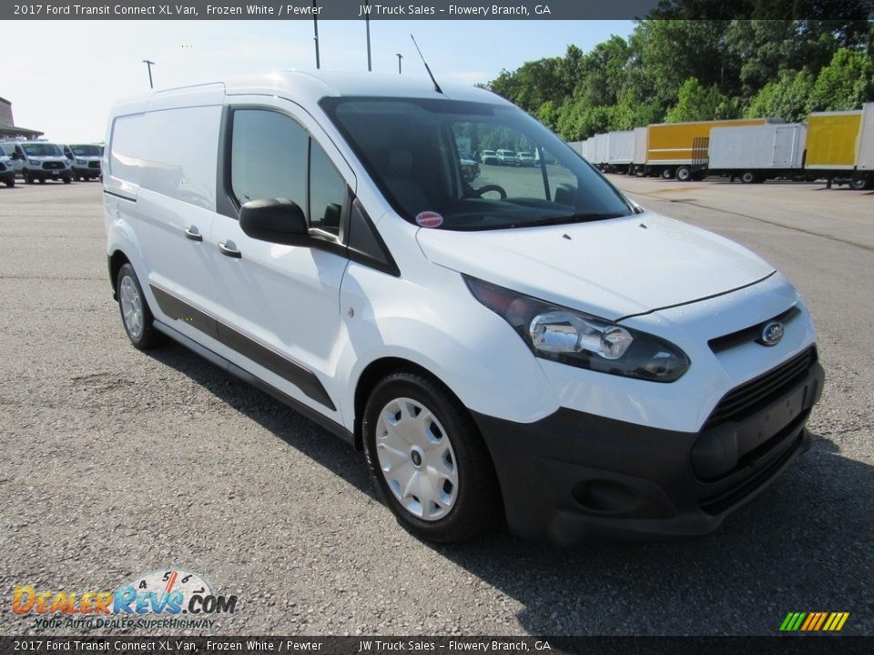 2017 Ford Transit Connect XL Van Frozen White / Pewter Photo #14