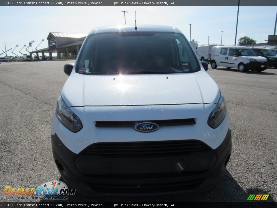 2017 Ford Transit Connect XL Van Frozen White / Pewter Photo #15