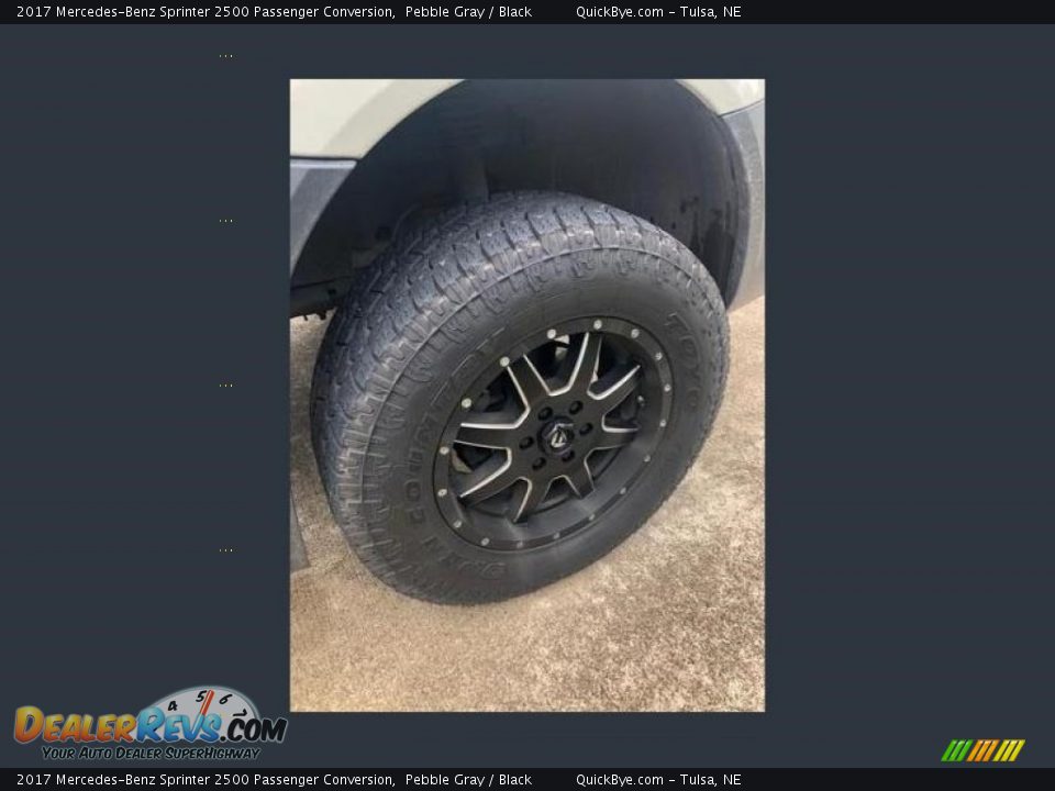 2017 Mercedes-Benz Sprinter 2500 Passenger Conversion Pebble Gray / Black Photo #18