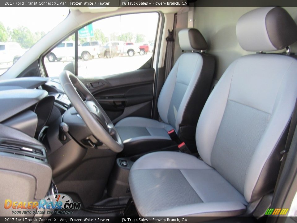 2017 Ford Transit Connect XL Van Frozen White / Pewter Photo #18