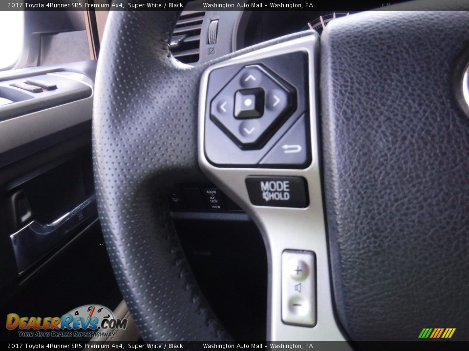 2017 Toyota 4Runner SR5 Premium 4x4 Super White / Black Photo #24