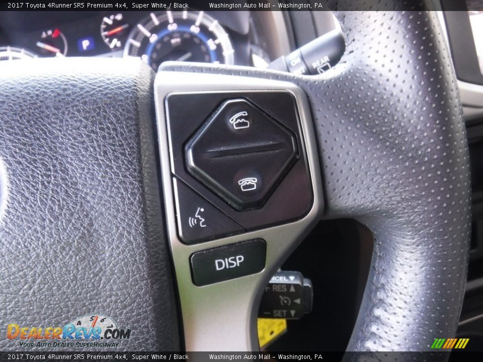 2017 Toyota 4Runner SR5 Premium 4x4 Super White / Black Photo #25