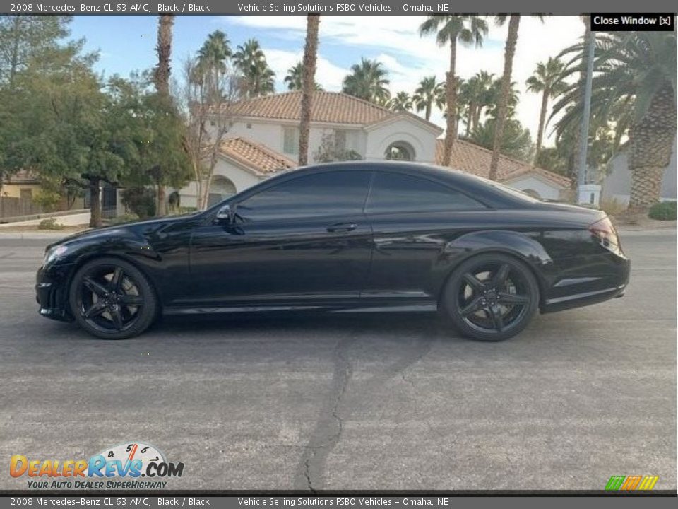 2008 Mercedes-Benz CL 63 AMG Black / Black Photo #1