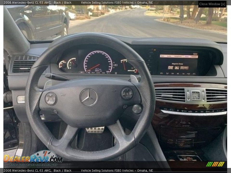 2008 Mercedes-Benz CL 63 AMG Black / Black Photo #4