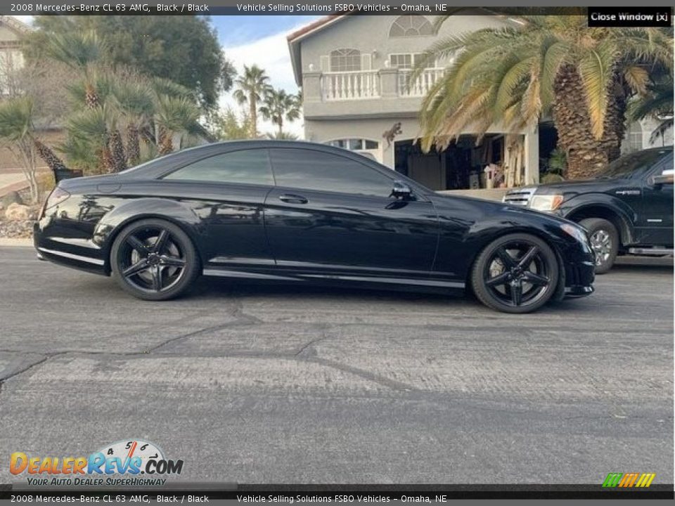 2008 Mercedes-Benz CL 63 AMG Black / Black Photo #8