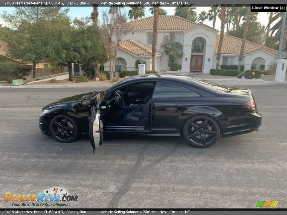 2008 Mercedes-Benz CL 63 AMG Black / Black Photo #14