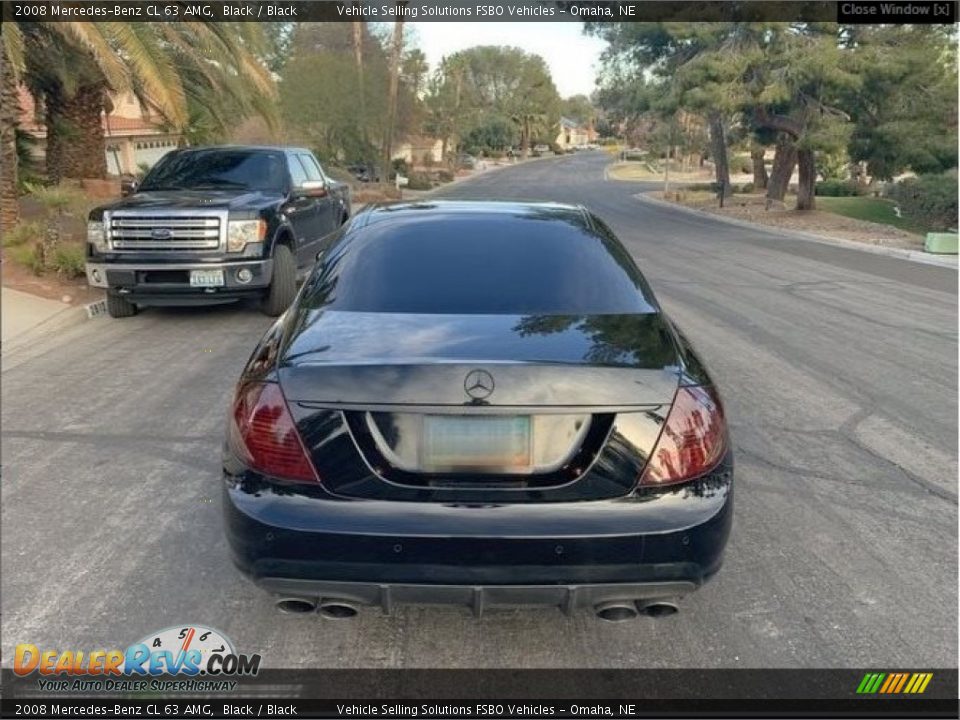 2008 Mercedes-Benz CL 63 AMG Black / Black Photo #16