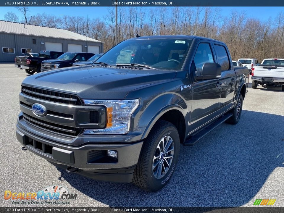 2020 Ford F150 XLT SuperCrew 4x4 Magnetic / Black Photo #1