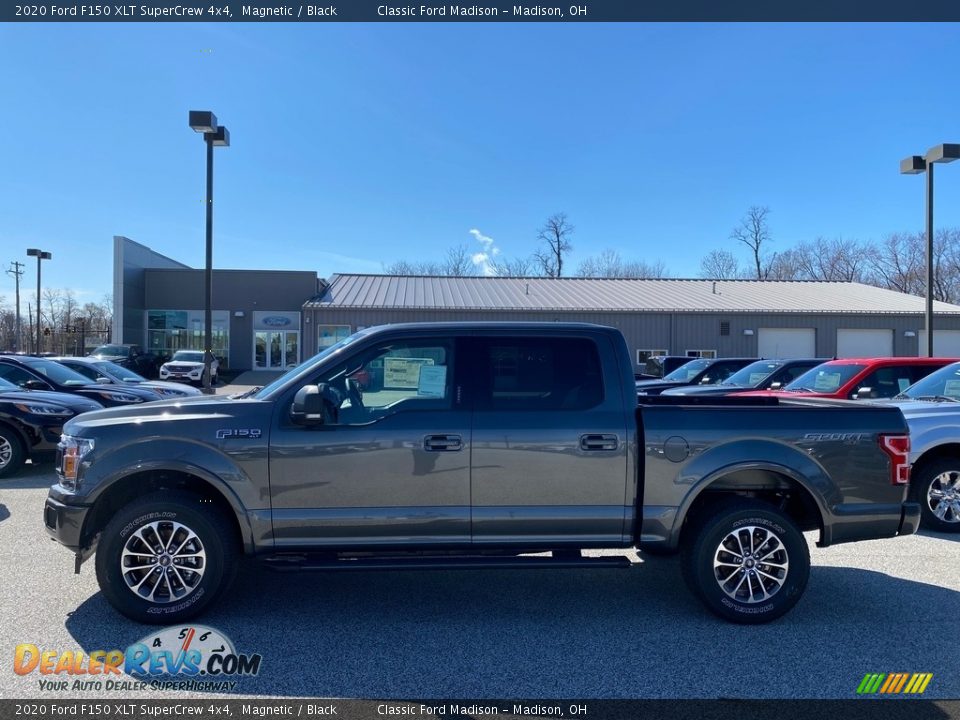 2020 Ford F150 XLT SuperCrew 4x4 Magnetic / Black Photo #2