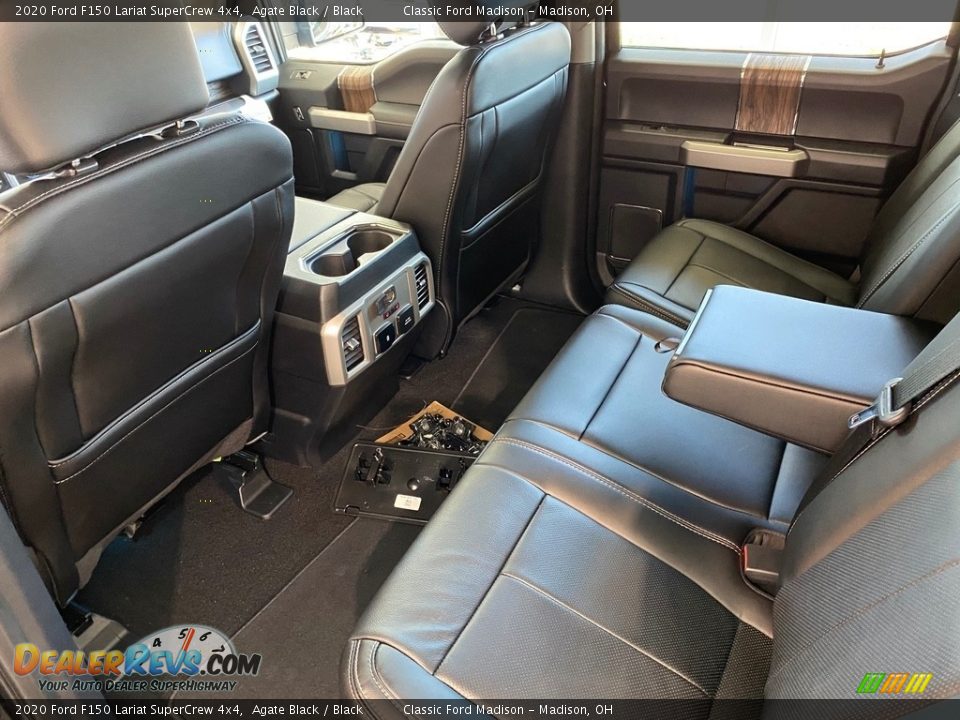 2020 Ford F150 Lariat SuperCrew 4x4 Agate Black / Black Photo #5