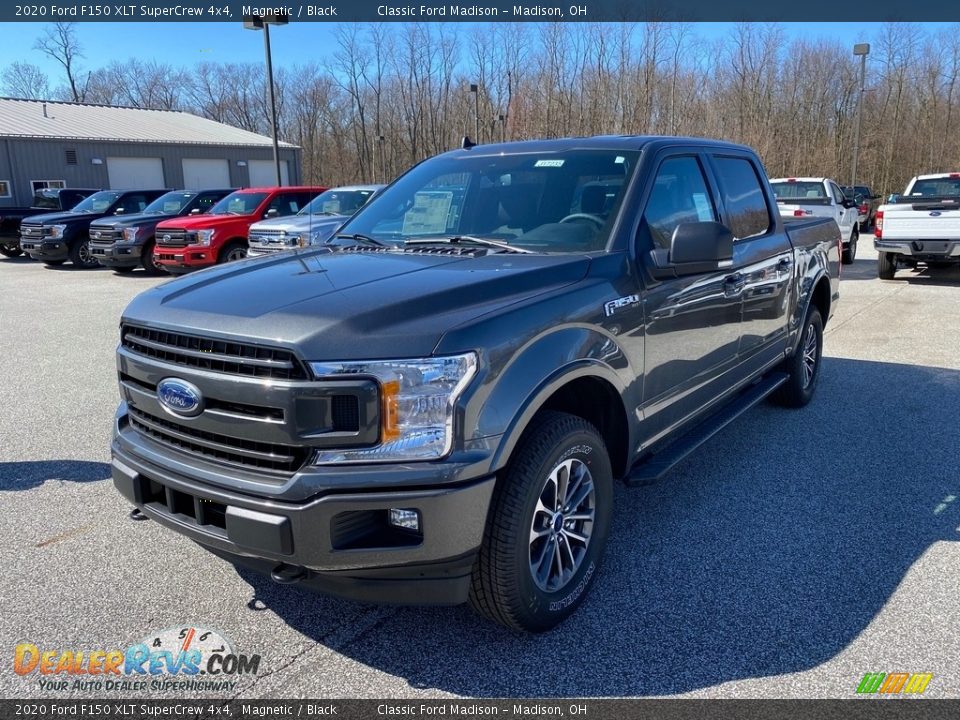 2020 Ford F150 XLT SuperCrew 4x4 Magnetic / Black Photo #1