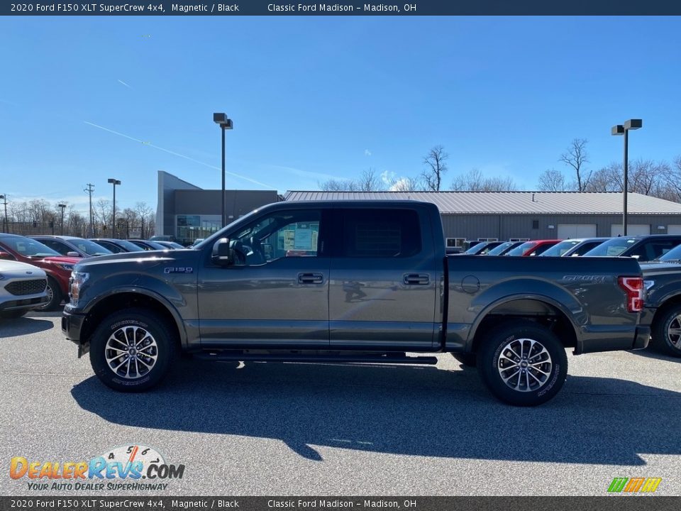 2020 Ford F150 XLT SuperCrew 4x4 Magnetic / Black Photo #2