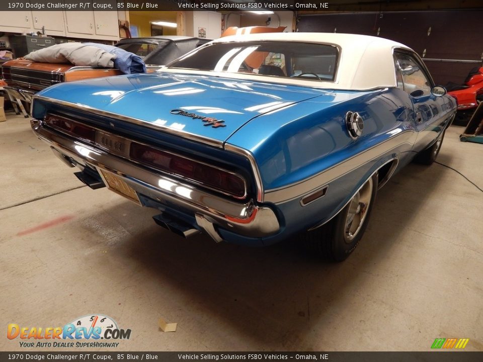 1970 Dodge Challenger R/T Coupe B5 Blue / Blue Photo #5