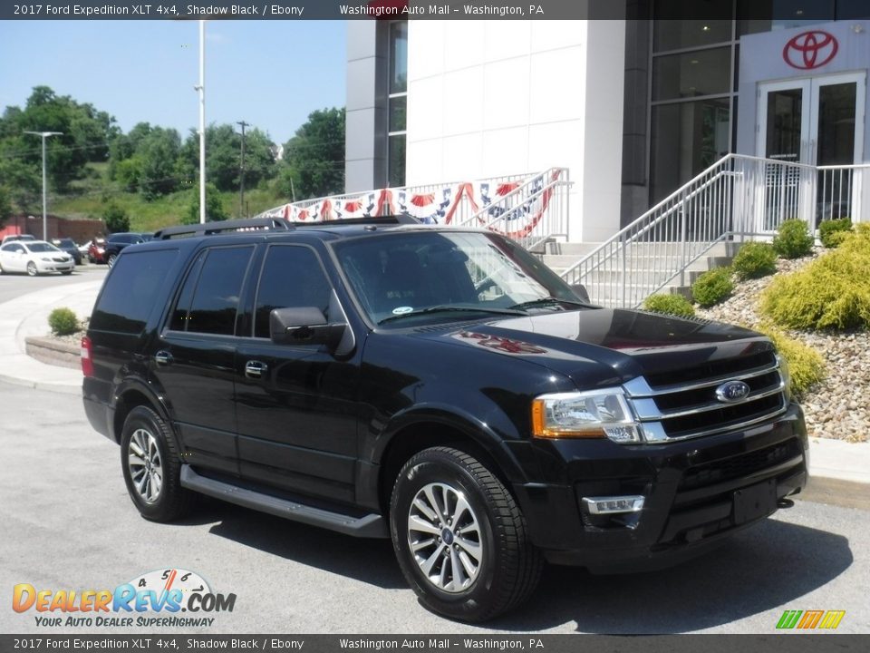 2017 Ford Expedition XLT 4x4 Shadow Black / Ebony Photo #1