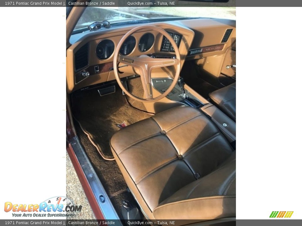 Saddle Interior - 1971 Pontiac Grand Prix Model J Photo #8