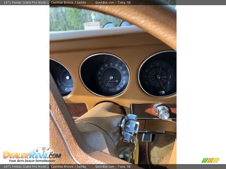 1971 Pontiac Grand Prix Model J Gauges Photo #9