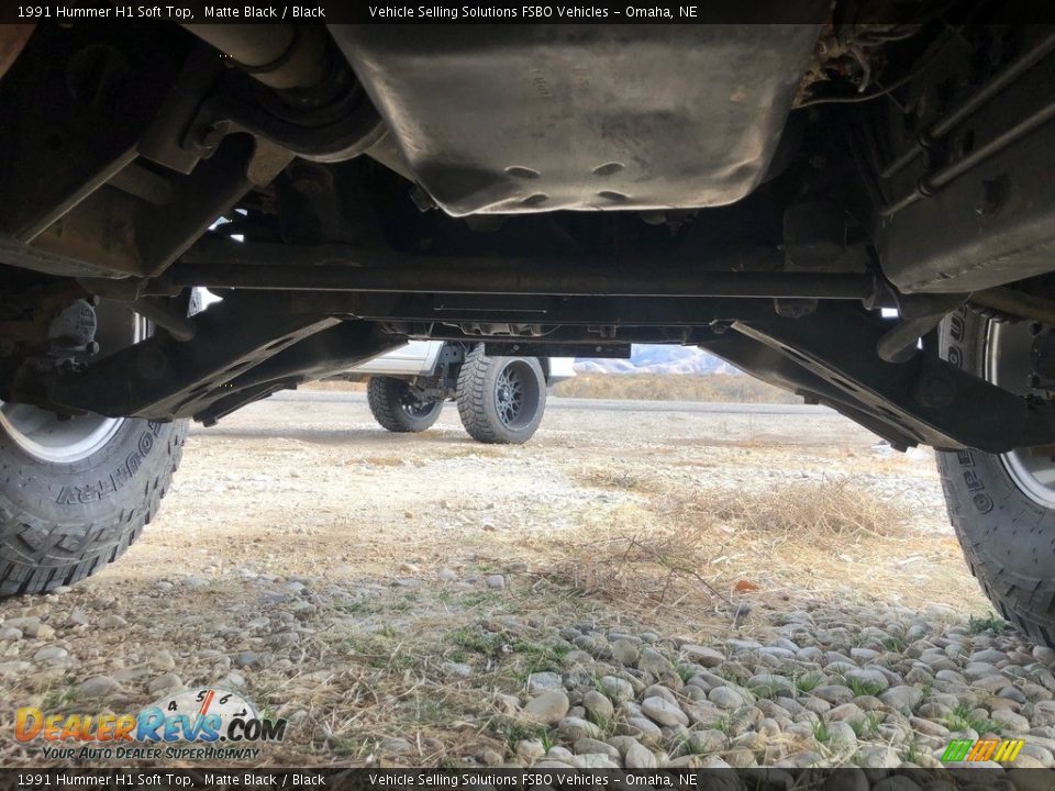 Undercarriage of 1991 Hummer H1 Soft Top Photo #14