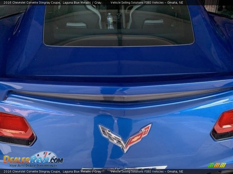 2016 Chevrolet Corvette Stingray Coupe Laguna Blue Metallic / Gray Photo #4