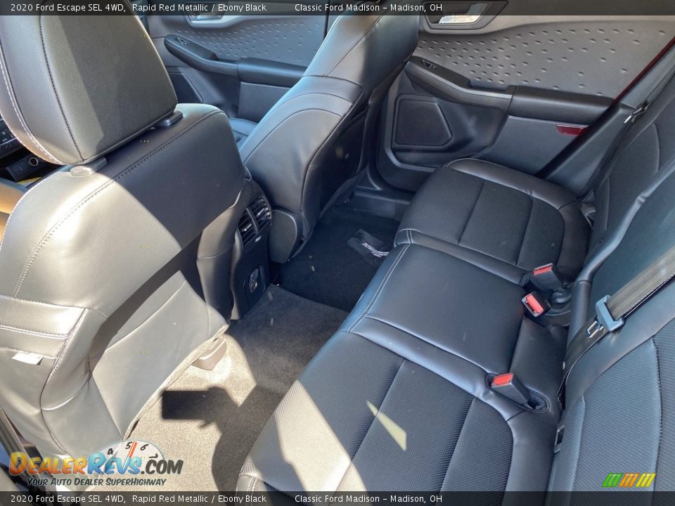 2020 Ford Escape SEL 4WD Rapid Red Metallic / Ebony Black Photo #5