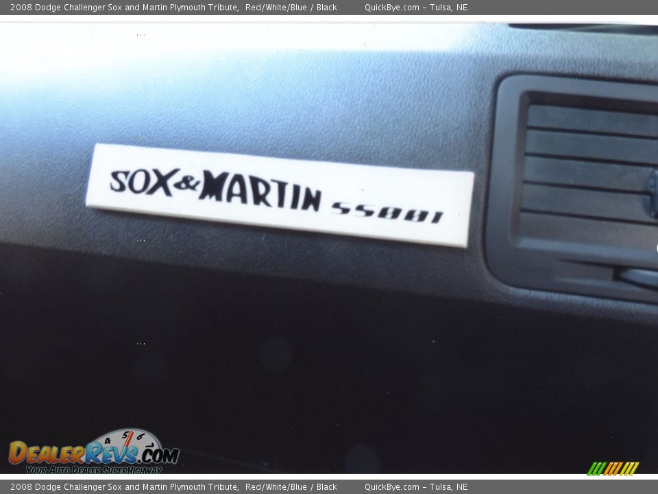 2008 Dodge Challenger Sox and Martin Plymouth Tribute Logo Photo #11