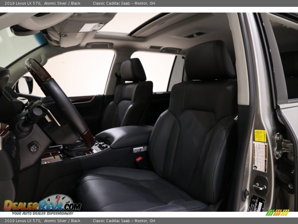 2019 Lexus LX 570 Atomic Silver / Black Photo #8