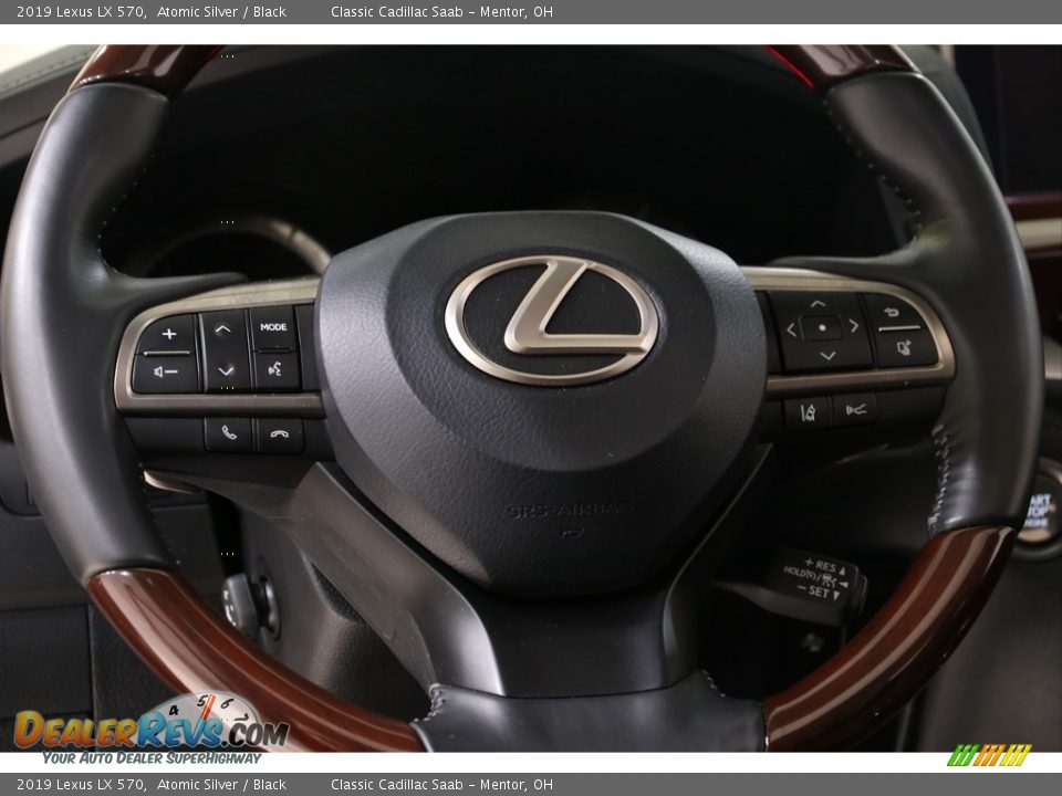 2019 Lexus LX 570 Atomic Silver / Black Photo #10