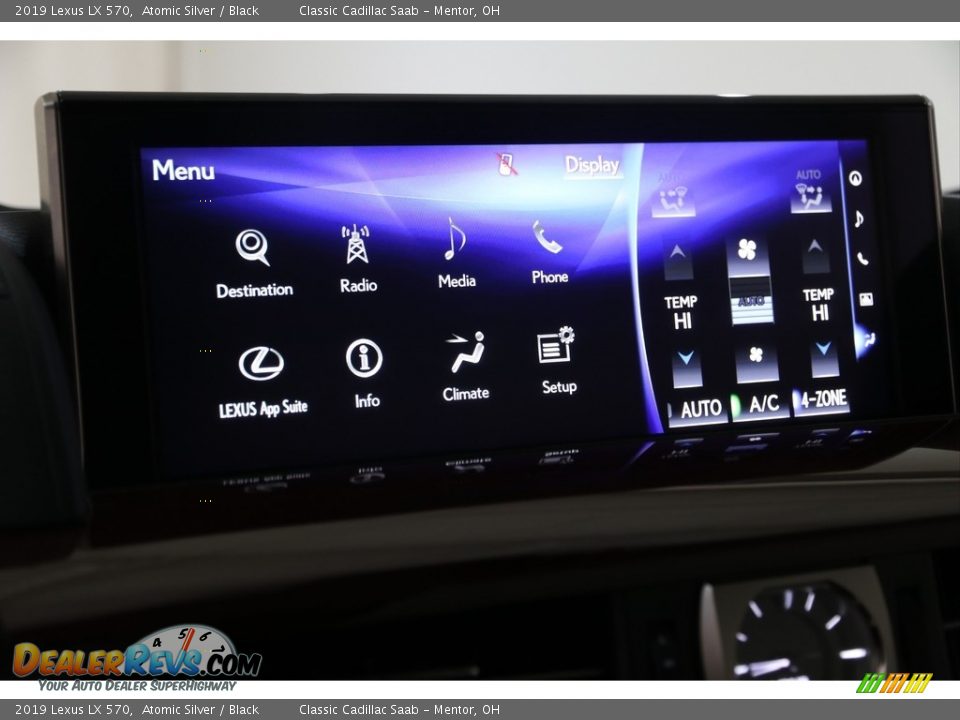 2019 Lexus LX 570 Atomic Silver / Black Photo #16