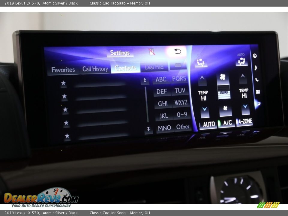 2019 Lexus LX 570 Atomic Silver / Black Photo #19