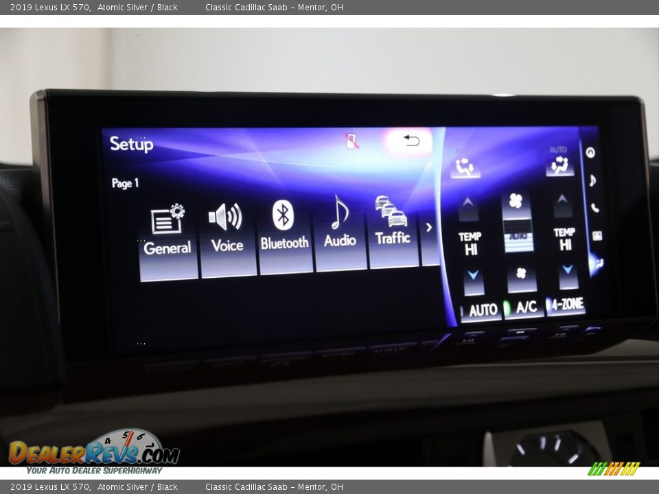 2019 Lexus LX 570 Atomic Silver / Black Photo #21