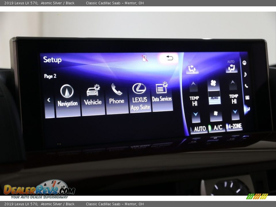 2019 Lexus LX 570 Atomic Silver / Black Photo #22
