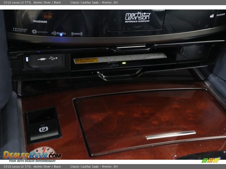 2019 Lexus LX 570 Atomic Silver / Black Photo #25