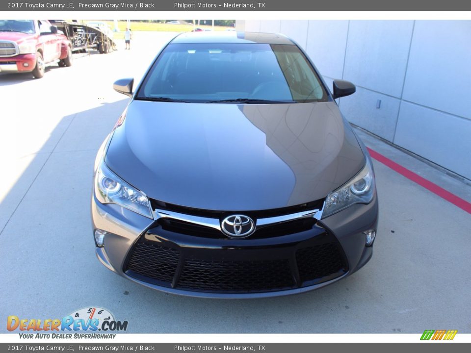 2017 Toyota Camry LE Predawn Gray Mica / Black Photo #3