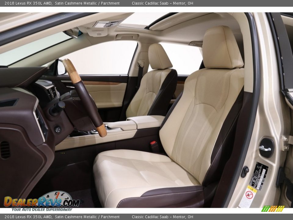 2018 Lexus RX 350L AWD Satin Cashmere Metallic / Parchment Photo #5