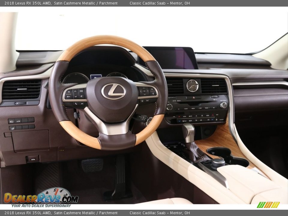 2018 Lexus RX 350L AWD Satin Cashmere Metallic / Parchment Photo #6