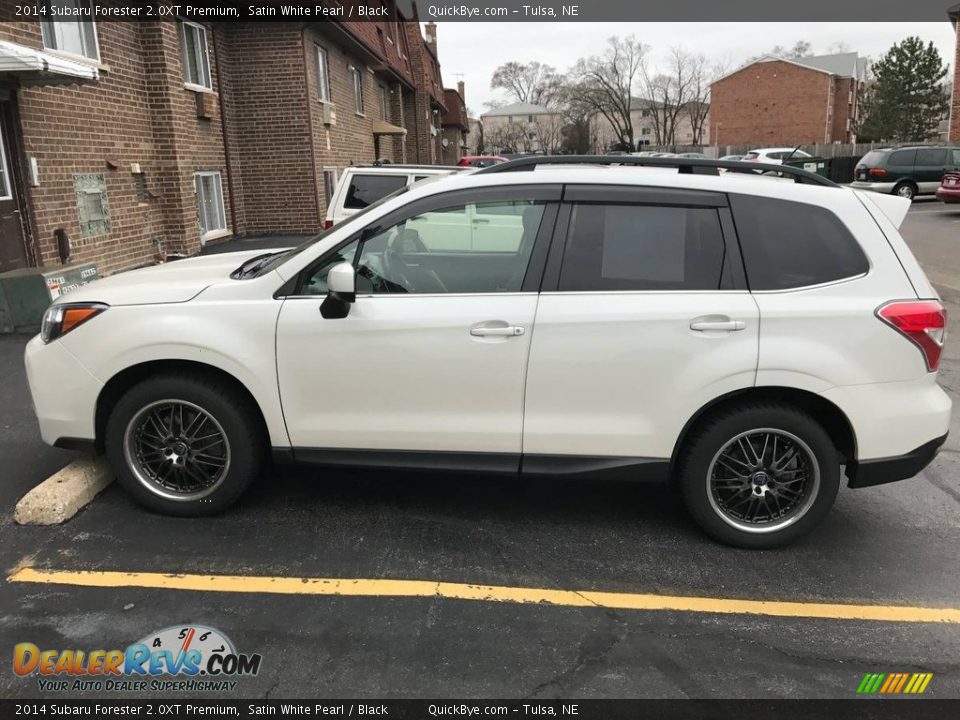 2014 Subaru Forester 2.0XT Premium Satin White Pearl / Black Photo #2